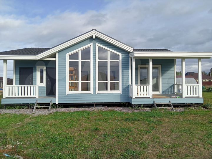 Дом 102 м² на участке 10 сот.