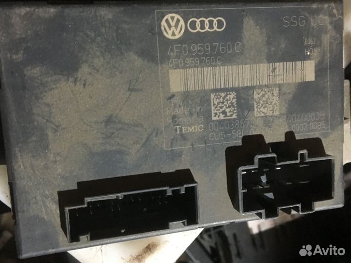 Audi q7 4l блок памяти сиденья