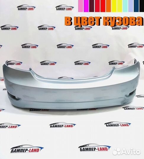 Бампер задний Hyundai Solaris 11-14 новый любой цв