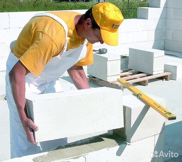 Газобетонный блок Газоблок Пеноблок 1 сорт гост