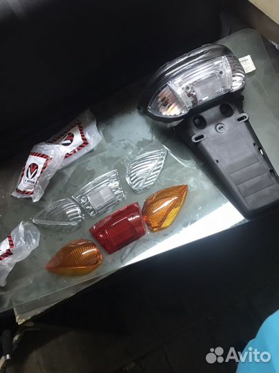 Стёкла заднего фонаря Yamaha jog next zone