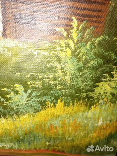 Картина холст масло, 1965-70 г. Худ неизв бронь
