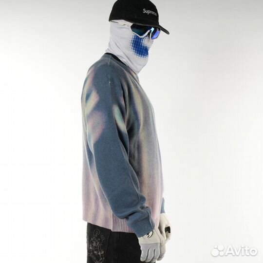 Свитшот Supreme Blurred Logo