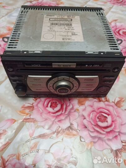 Штатная магнитола нисан кашкай 2008