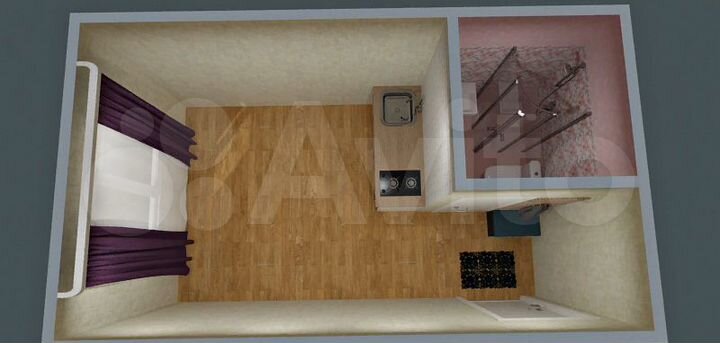 Комната 14,7 м² в 5-к., 1/9 эт.