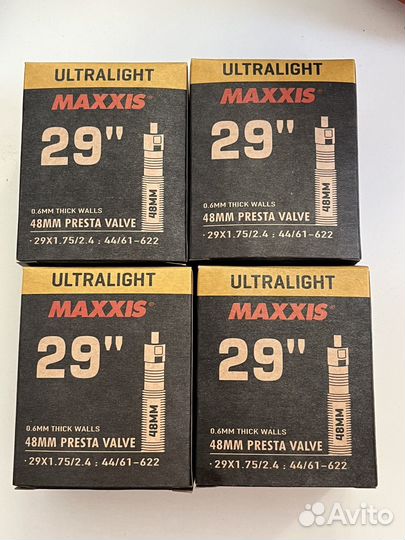 Велокамера Maxxis Ultralight 29X1.75/2.4