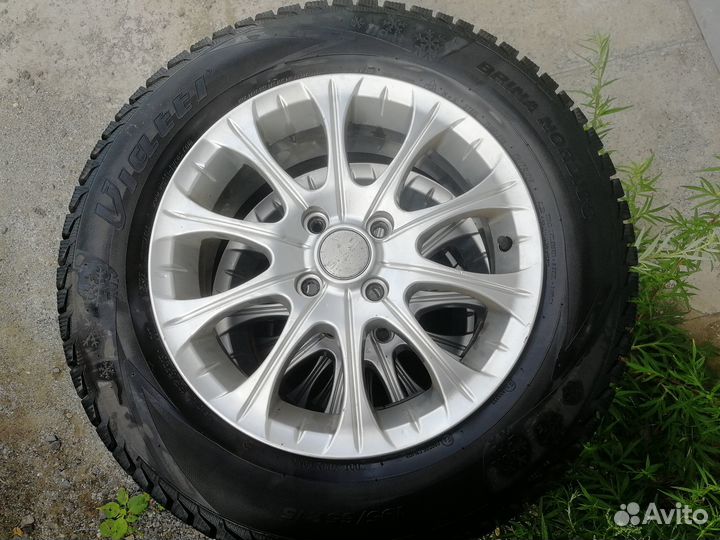 Колеса r 15 зимние Рено Сандеро Рено Логан