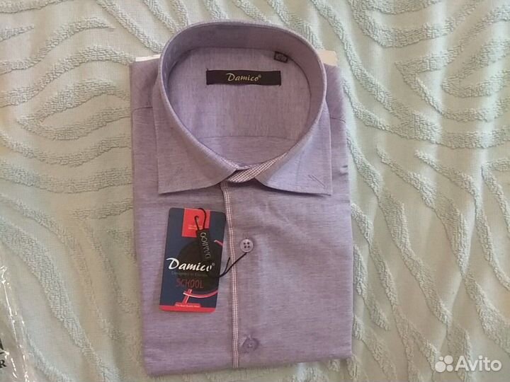 Рубашка на мальчика,рост 152-158