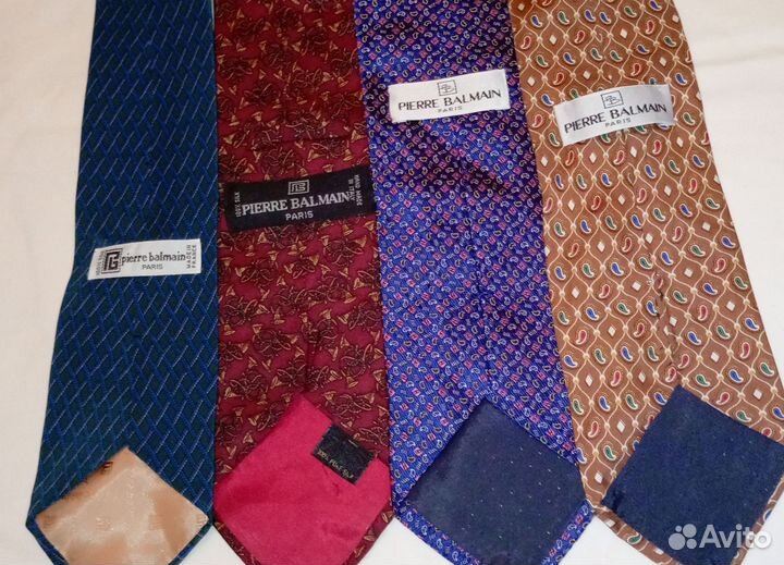 Галстуки Dior, Brioni, YSL, Ricci