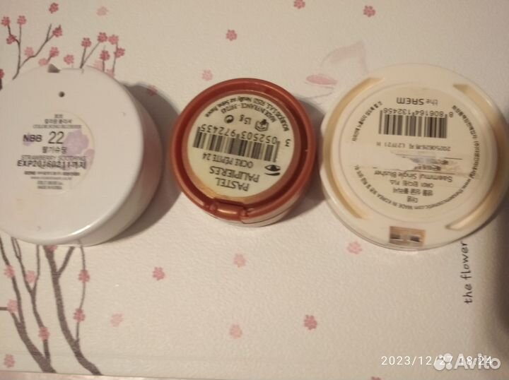 Румяна Saem, Bourjois, подводки, тени pupa