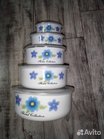 Контейнер для хранения овощей 5 штук