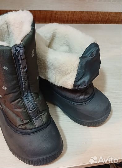 Сапоги тёплые 25 размер