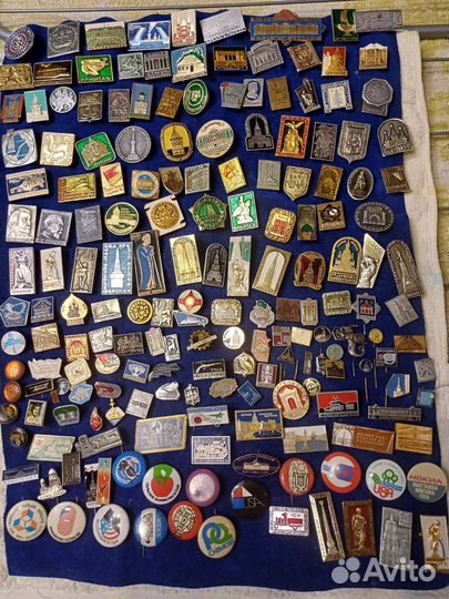 Значки СССР разные темы