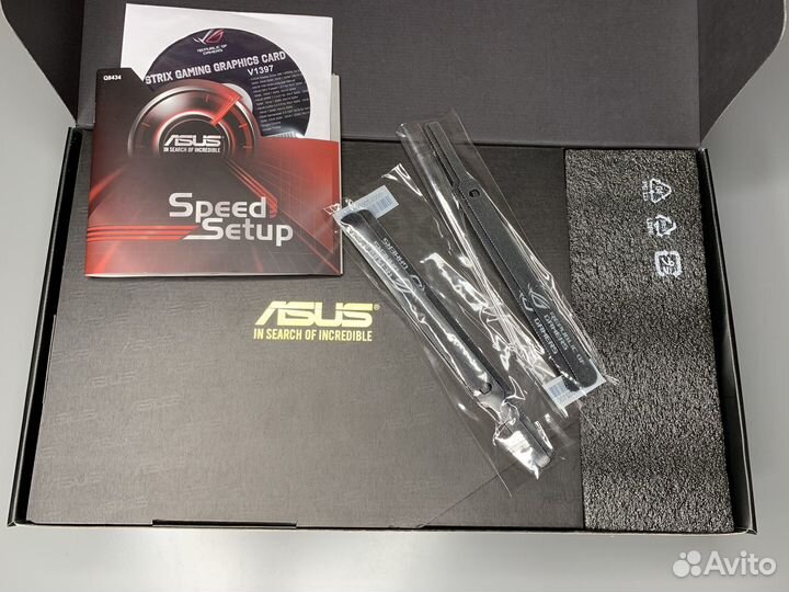 Видеокарта GTX 1070 asus ROG strix