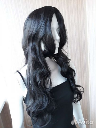 Парик. Новый, без чёлки, крупные локоны