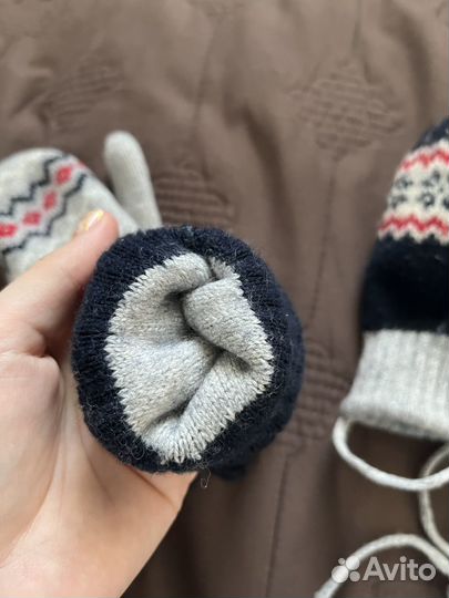 Варежки детские 2-4 года