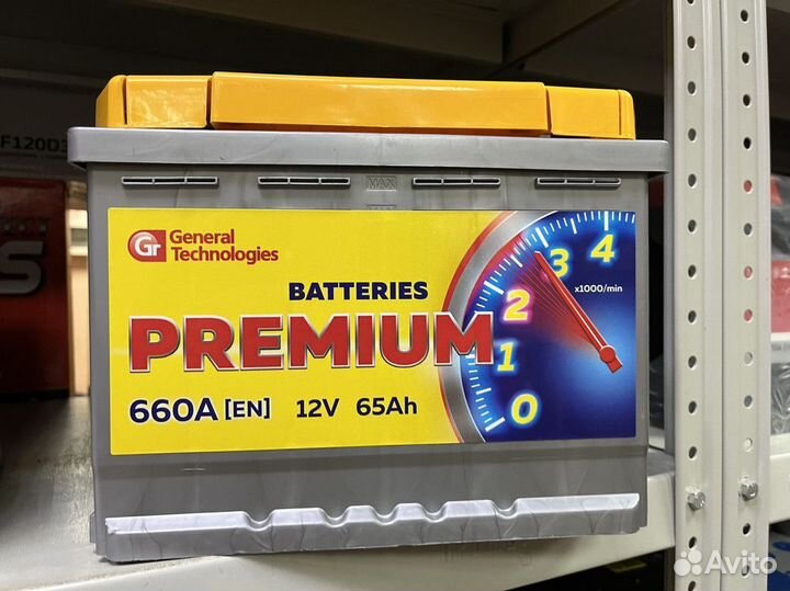 Аккумулятор 65 GT Premium на Рено