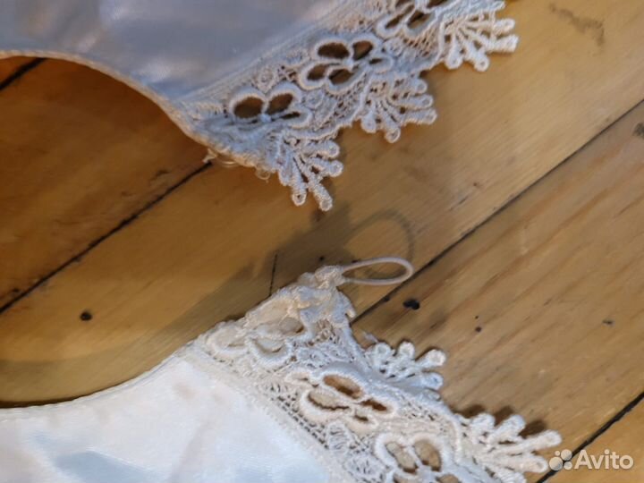 Белый воротник СССР кружевной