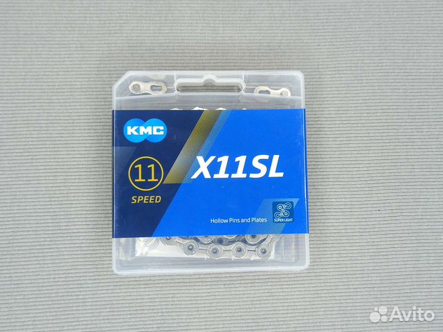 Новая оригинальная цепь KMC X11SL, 11 скоростей