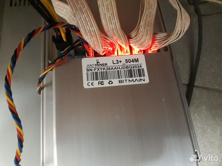 Продам L3+ 504 Mh/s ref с нбп