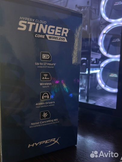 Наушники HyperX cloud stinger core wireless