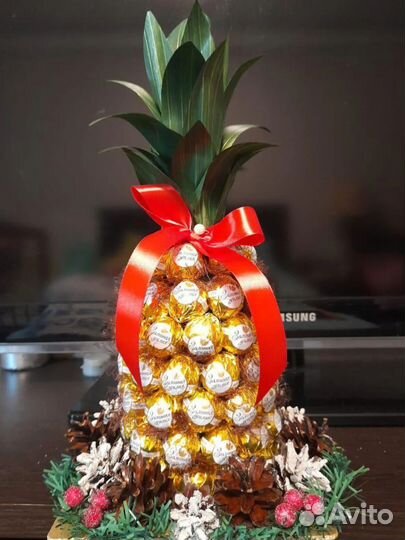 Букеты из конфет на Новый Год