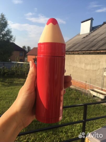 Термос металл новый