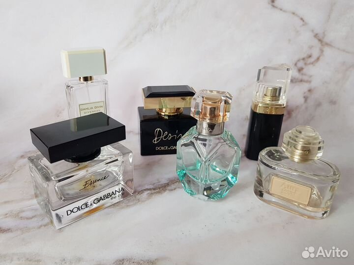 Пустые флаконы от парфюма