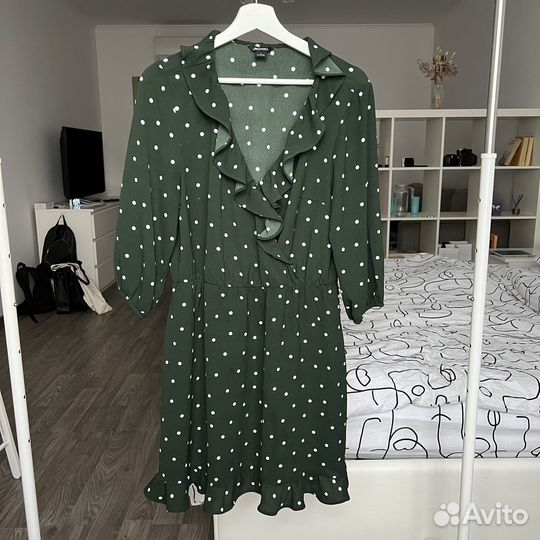 Платье в горошек Monki, L