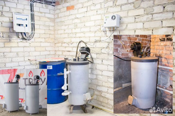 Котел на отработке