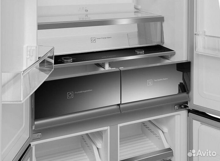 Холодильник weissgauff WCD 450 XNF Built-in