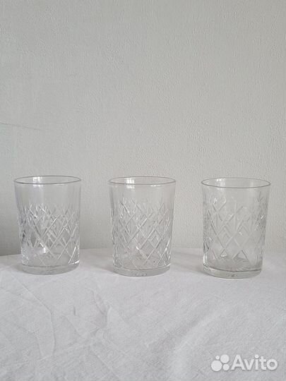 Стаканы хрусталь