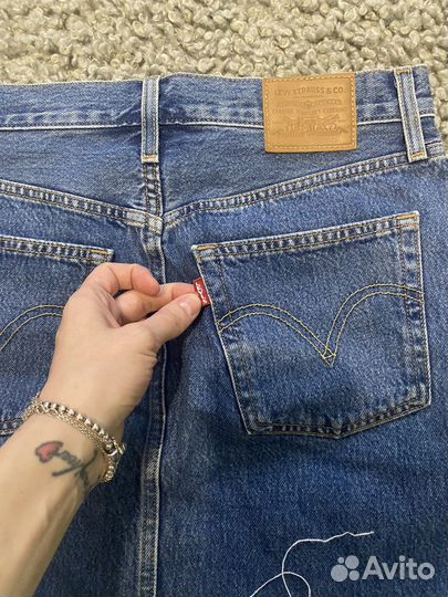 Юбка джинсовая levis