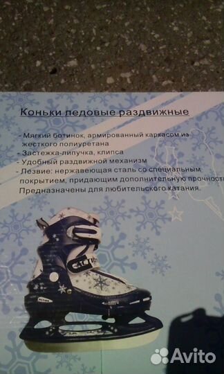 Коньки ледовые