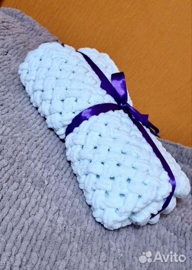 Плед ручной работы