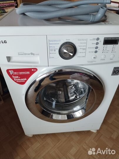 Стиральная машина бу lg 6 кг