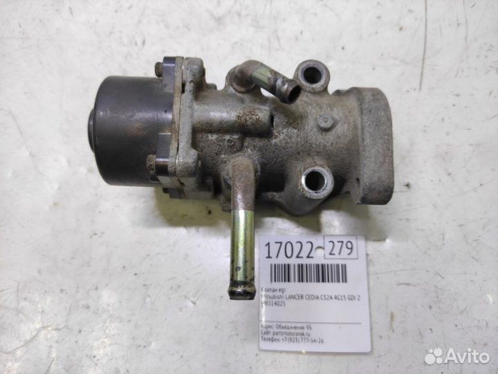 Клапан EGR Mitsubishi Lancer Cedia CS2A 4G15 GDI