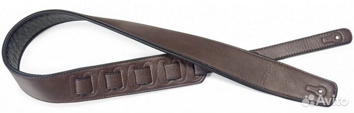 Гитарный кожаный ремень Stagg spfl 30 dbrw