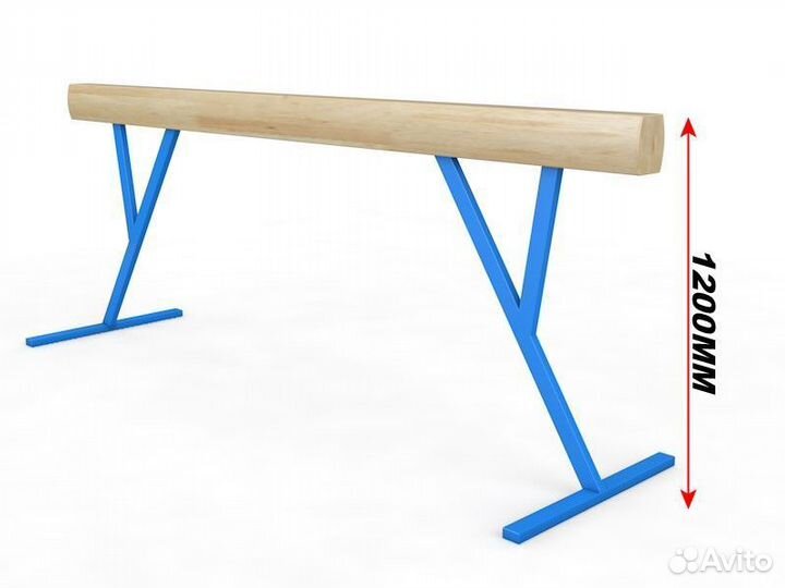 Бревно гимнастическое высокое L2 м Pioner A13529