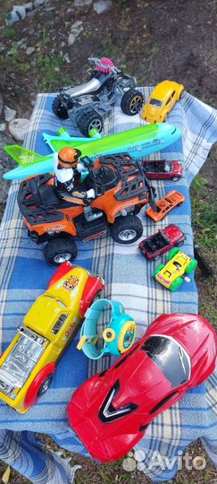 Детские машинки игрушки пакетом