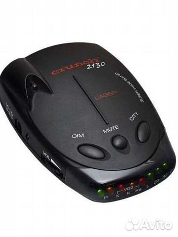 Радар-детектор / антирадар Crunch