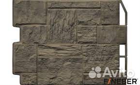 Фасадная панель FineBer Дачный Туф 3D