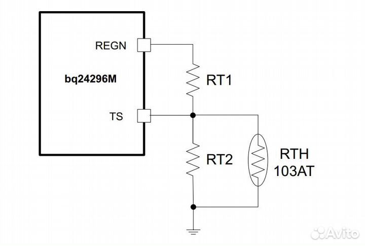 Микросхема BQ24296m