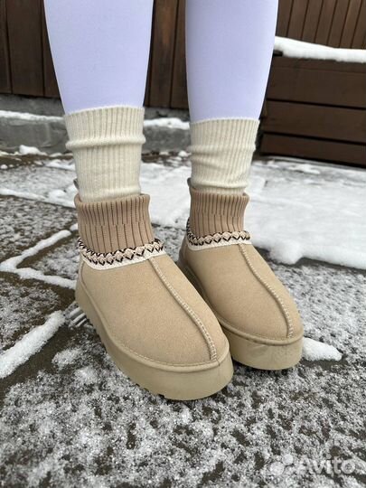 Ugg женские новые на высокой платформе