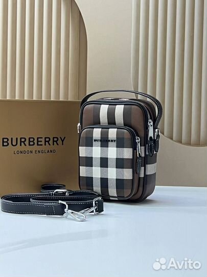 Мужская сумка через плечо burberry