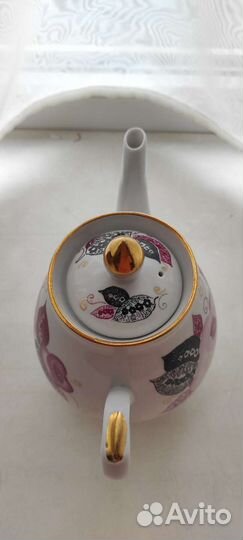 Фарфоровый Заварочный чайник СССР