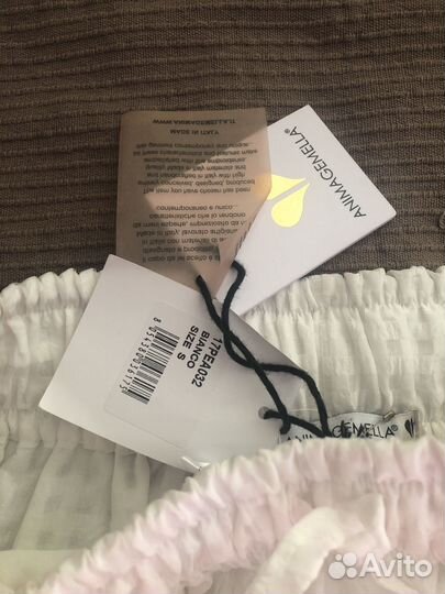 Шорты новые летние Италия, Anima Gemella, S