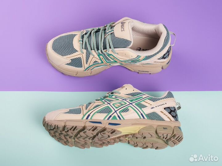 Asics Gel-Kahana 8 Khaki Blue