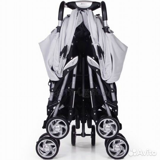 Прогулочная коляска для двойни бу