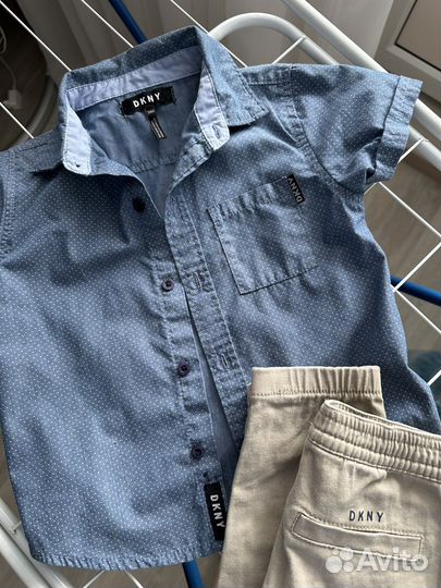 Рубашка короткий рукав dkny 92см
